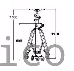 Elevador Telescópico Eléctrico 4900 mm 140 kg Aire Acondicionado CM520