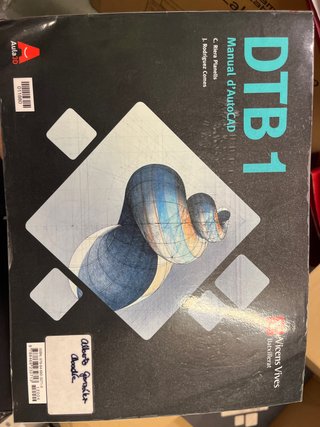 DTB 1, Dibuix tècnic, Manual AutoCad