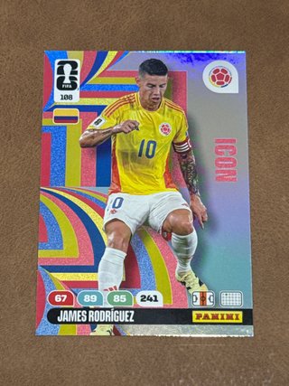 JAMES RODRIGUEZ Icon #108 COLOMBIA mundial WC 2026