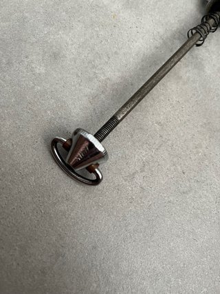 Cierre rápido delantero bici antiguo