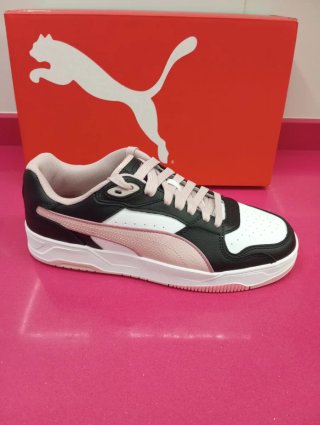 Zapatillas Puma Hombre Rosa y Blanco