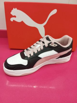 Zapatillas Puma Hombre Rosa y Blanco