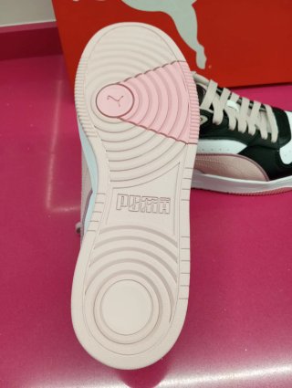 Zapatillas Puma Hombre Rosa y Blanco