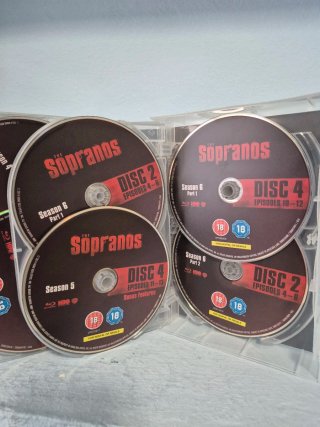 Los Soprano Boxset Blu-ray