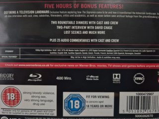 Los Soprano Boxset Blu-ray