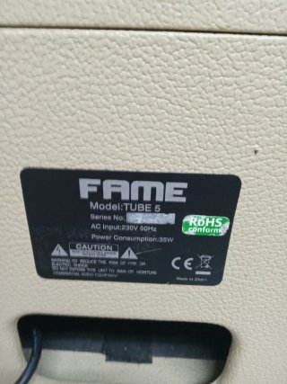 Amplificador FAME TUBE 5