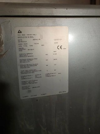 Caldaia a gasolio per riscaldamento