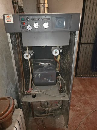 Caldaia a gasolio per riscaldamento