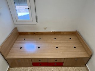 Cama juvenil 90x190 con cajones