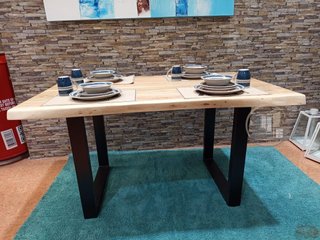Mesa de Comedor o Cocina Acacia 160x85 cm