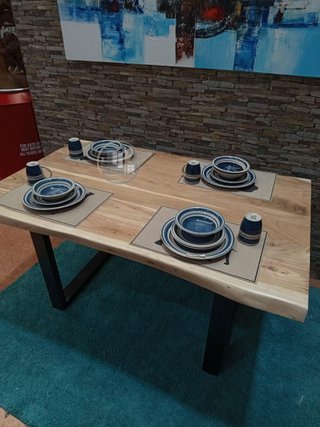 Mesa de Comedor o Cocina Acacia 160x85 cm