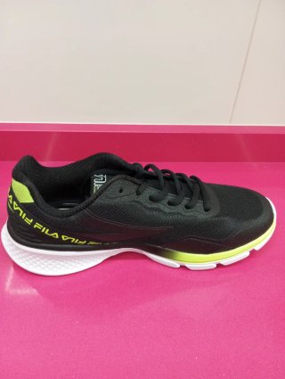 Zapatillas Fila Mujer Negras y Amarillas
