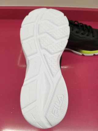 Zapatillas Fila Mujer Negras y Amarillas