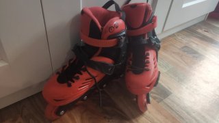 Patines Powerslide Rojos/Negros Talla 35-38