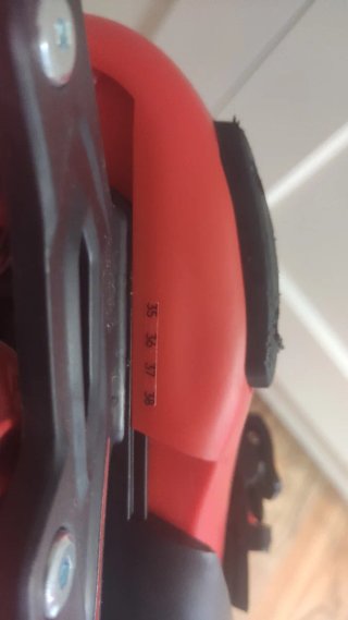 Patines Powerslide Rojos/Negros Talla 35-38