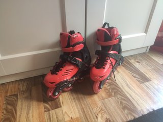 Patines Powerslide Rojos/Negros Talla 35-38