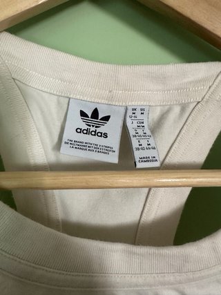 Camiseta Adidas Tirantes Blanca Talla M