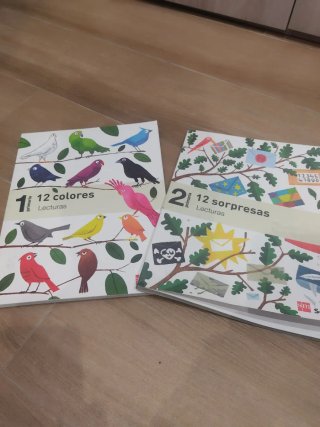 Libros de lectura 1 y 2 de primaria SM.