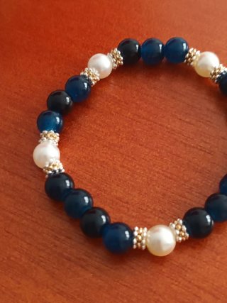 Pulsera abalorios 8mm,