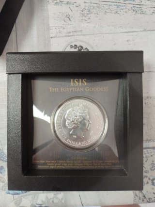 Moneda 2 oz Egipcia Escarabajo