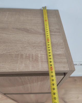Mueble auxiliar madera baño