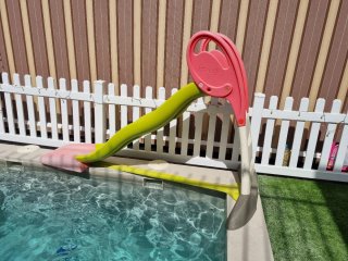 Tobogán Smoby para piscina o jardín