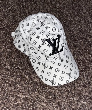 Louis Vuitton Cap - Black & White Monogram