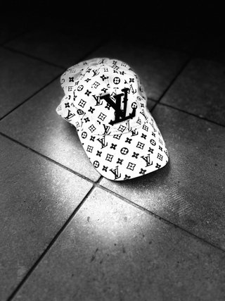 Louis Vuitton Cap - Black & White Monogram