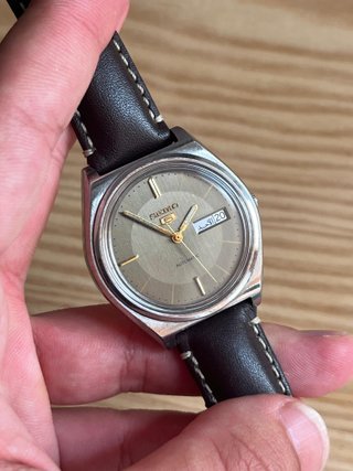Seiko 5 Automatic 6309-8890 Beige/Oro