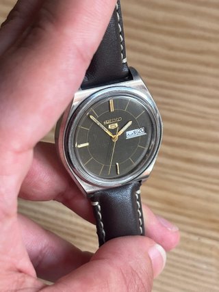 Seiko 5 Automatic 6309-8890 Beige/Oro