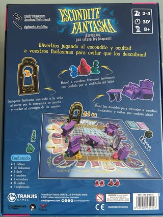 Escondite Fantasma Juego de Mesa Tranjis