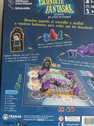 Escondite Fantasma Juego de Mesa Tranjis