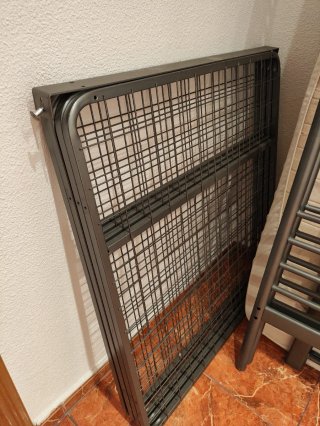 Litera metálica con colchón de regalo