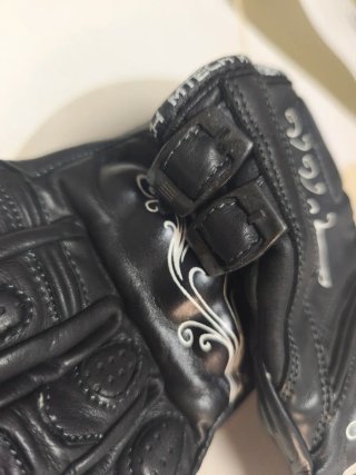 Guantes de moto de cuero