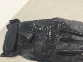 Guantes de moto de cuero
