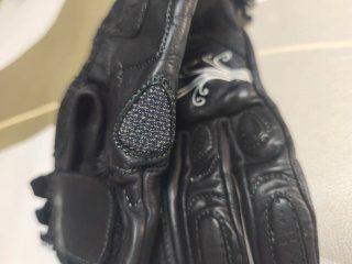 Guantes de moto de cuero