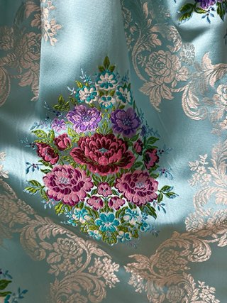 Traje de Fallera Azul Claro Talla S/M