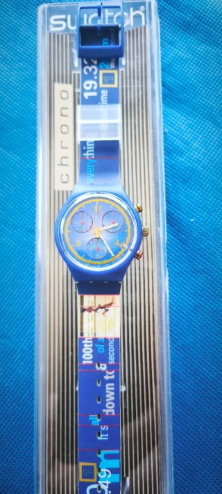 Swatch Chrono Record Olimpico 200m