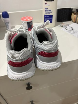 Zapatillas Adidas Padel Mujer Rosa/Blanco
