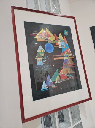 Quadro con stampa Punte nell'arco Kandinsky 63x83