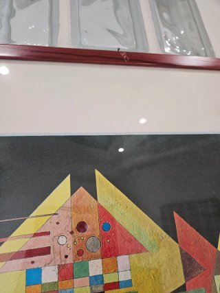 Quadro con stampa Punte nell'arco Kandinsky 63x83