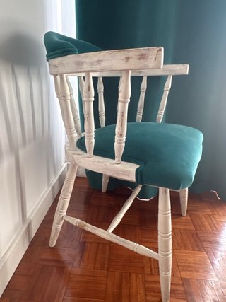 Silla de comedor tapizada
