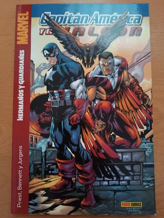 CAPITAN AMERICA Y HALCON, AVENTURA COMPLETA
