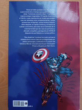CAPITAN AMERICA Y HALCON, AVENTURA COMPLETA