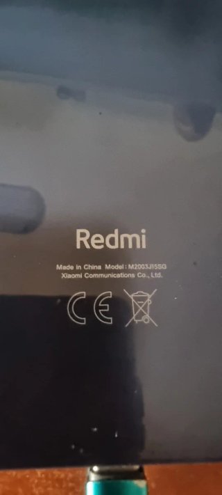 Xiaomi Redmi Note 9 averiado