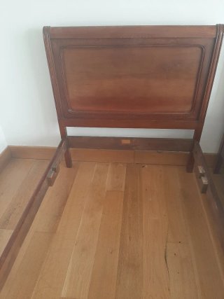 Cabecero cama madera o estructura completa de cama