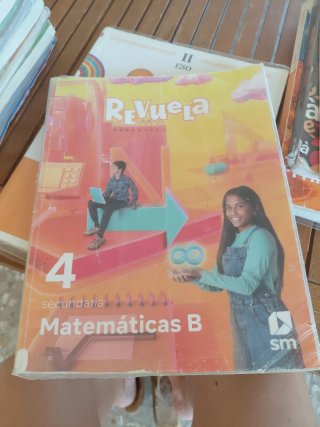 Matemáticas B, 4 secundaria, Revuela