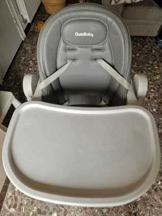 Trona bebé GoldBaby gris