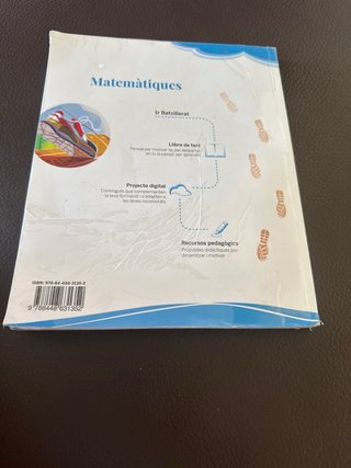 Libro 1r batxillerat matemáticas