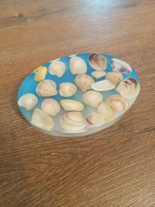 Portasapone tema mare conchiglie